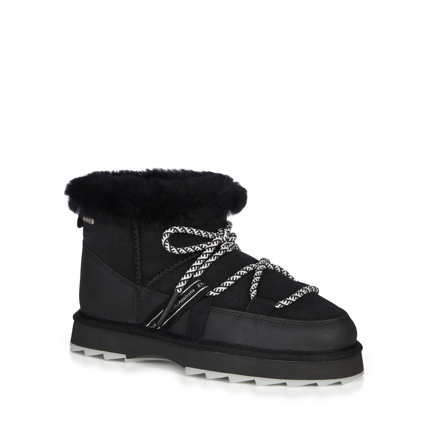 Emu Australia Buty Damskie Blurred Micro Black Kolor Czarny