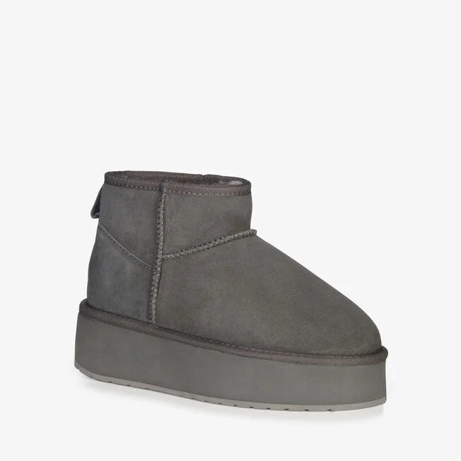 Emu Australia Buty Damskie Stinger Micro Flatform Charcoal Kolor Szary