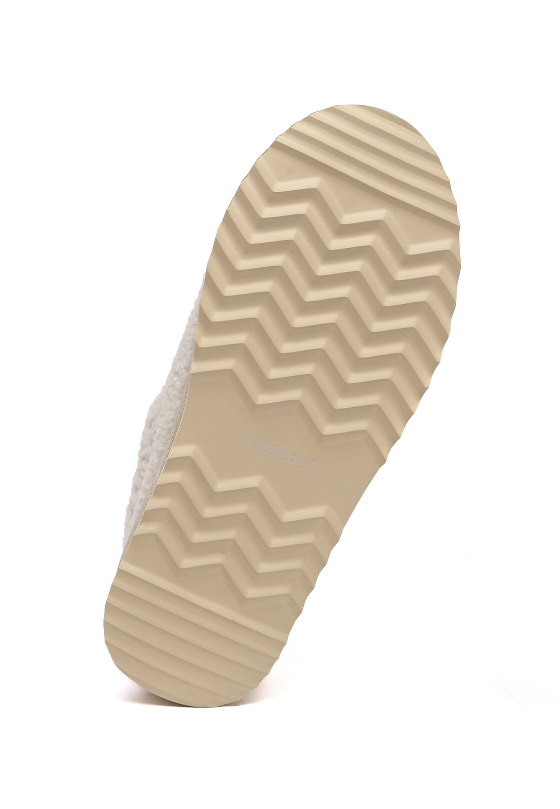 EVERAU Lewin Sand Plush Platform Slippers Kapcie Piaskowe