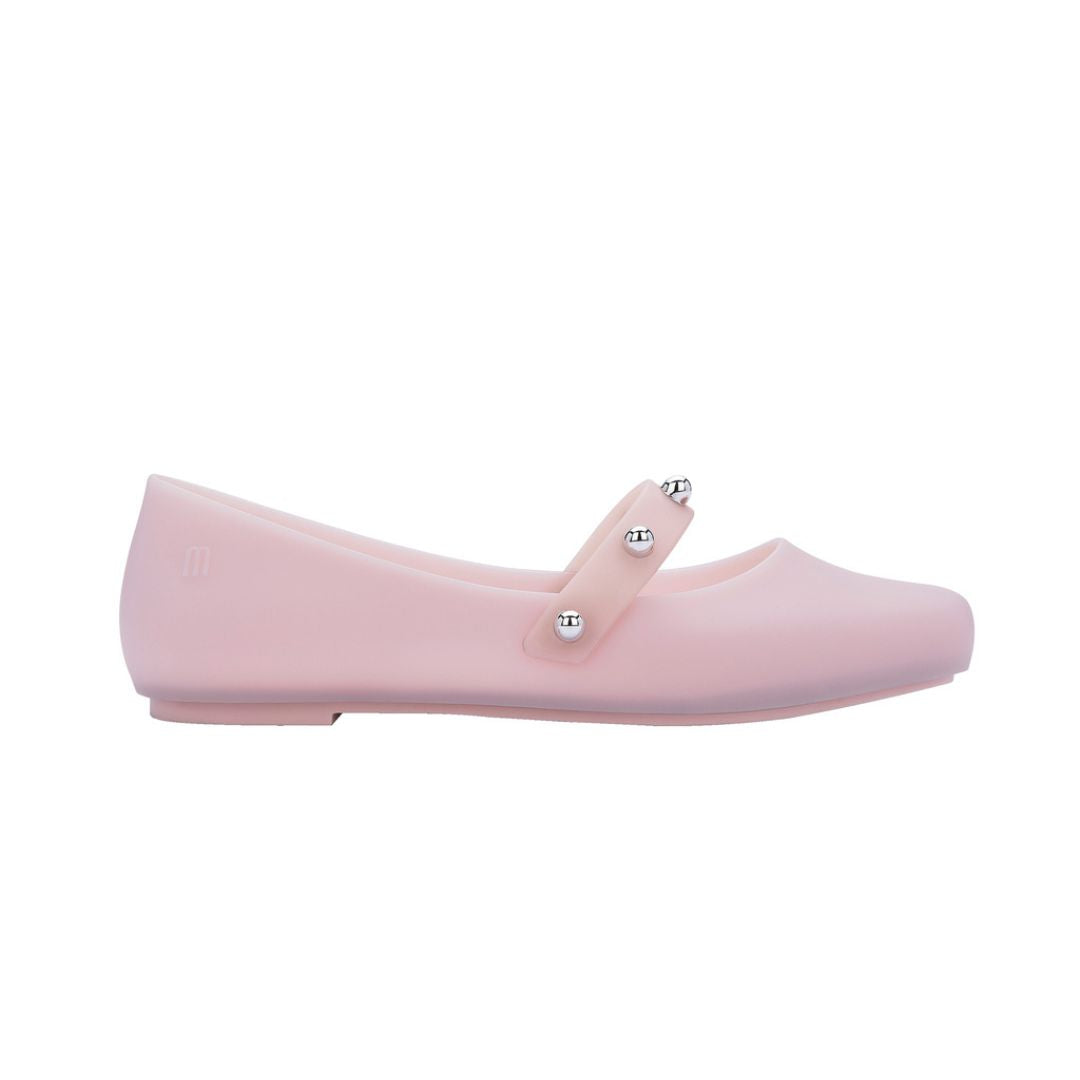 Melissa Aura III Ad Pink Silver Baleriny Damskie Różowe