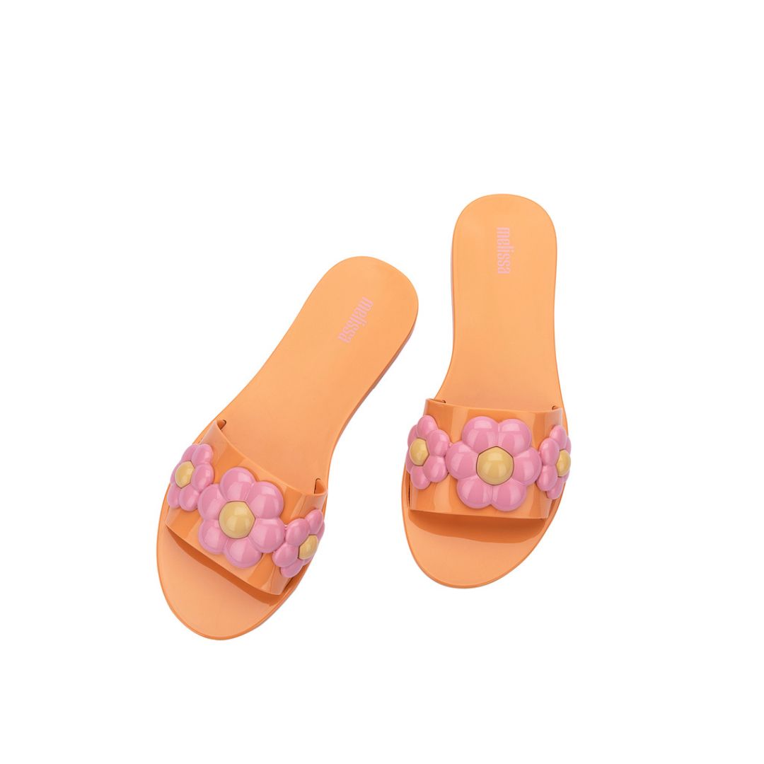 Melissa Babe Spring Ad Orange Pink Klapki Damskie Pomarańczowe