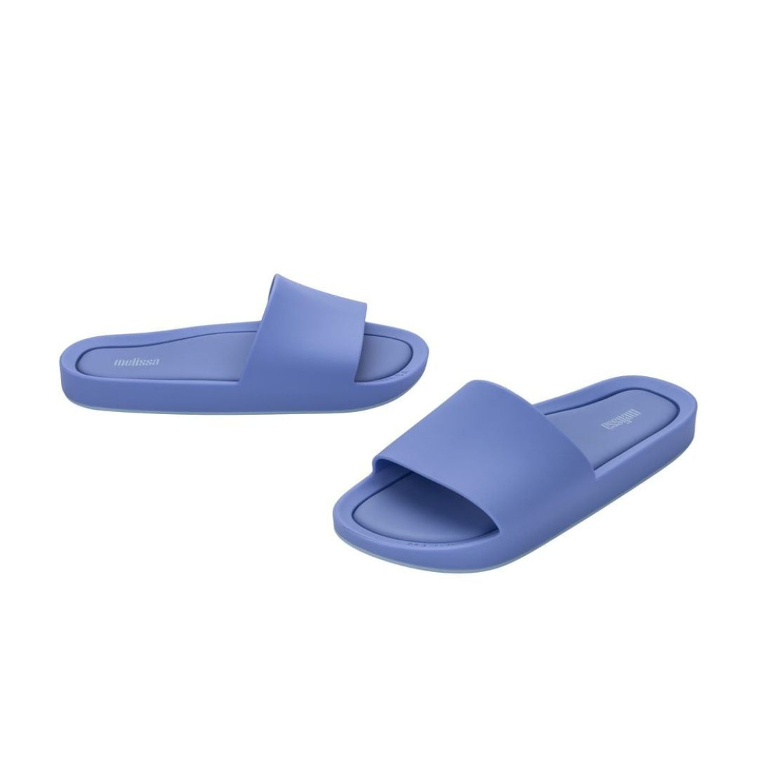 Melissa Beach Slide Ad Blue Klapki Damskie Niebieskie