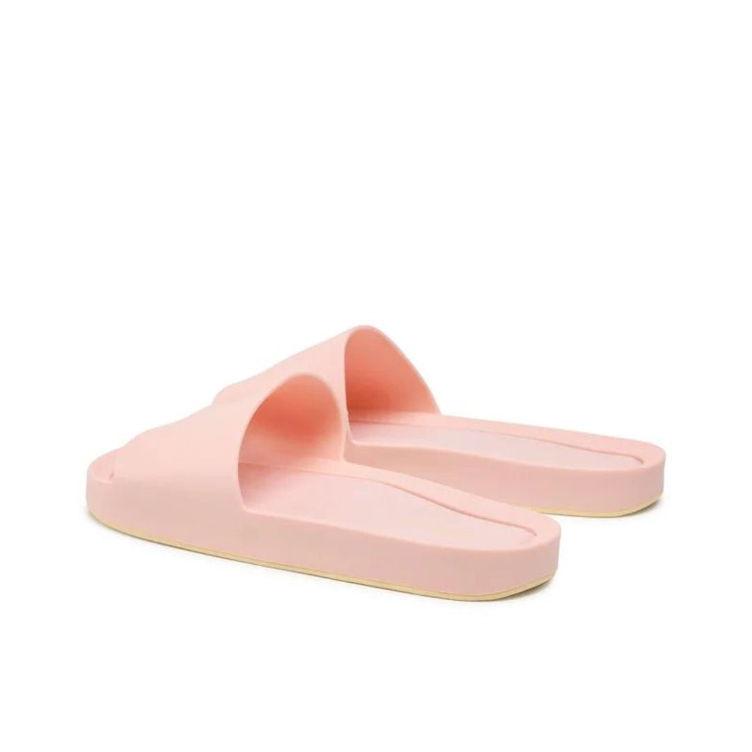 Melissa Beach Slide Ad Pink Yellow Klapki Damskie Różowe Żółte