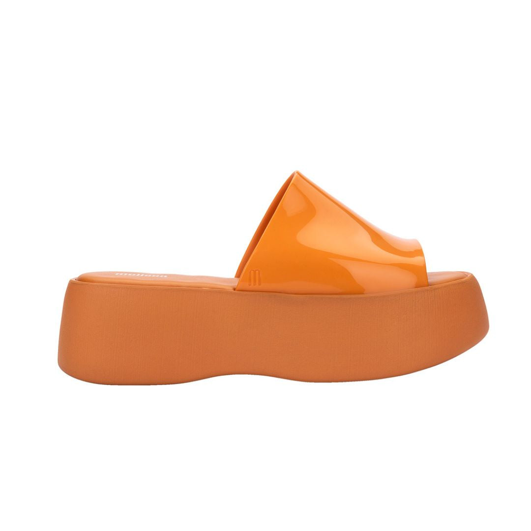 Melissa Becky Ad Orange Klapki Na Platformie Damskie Pomarańczowe