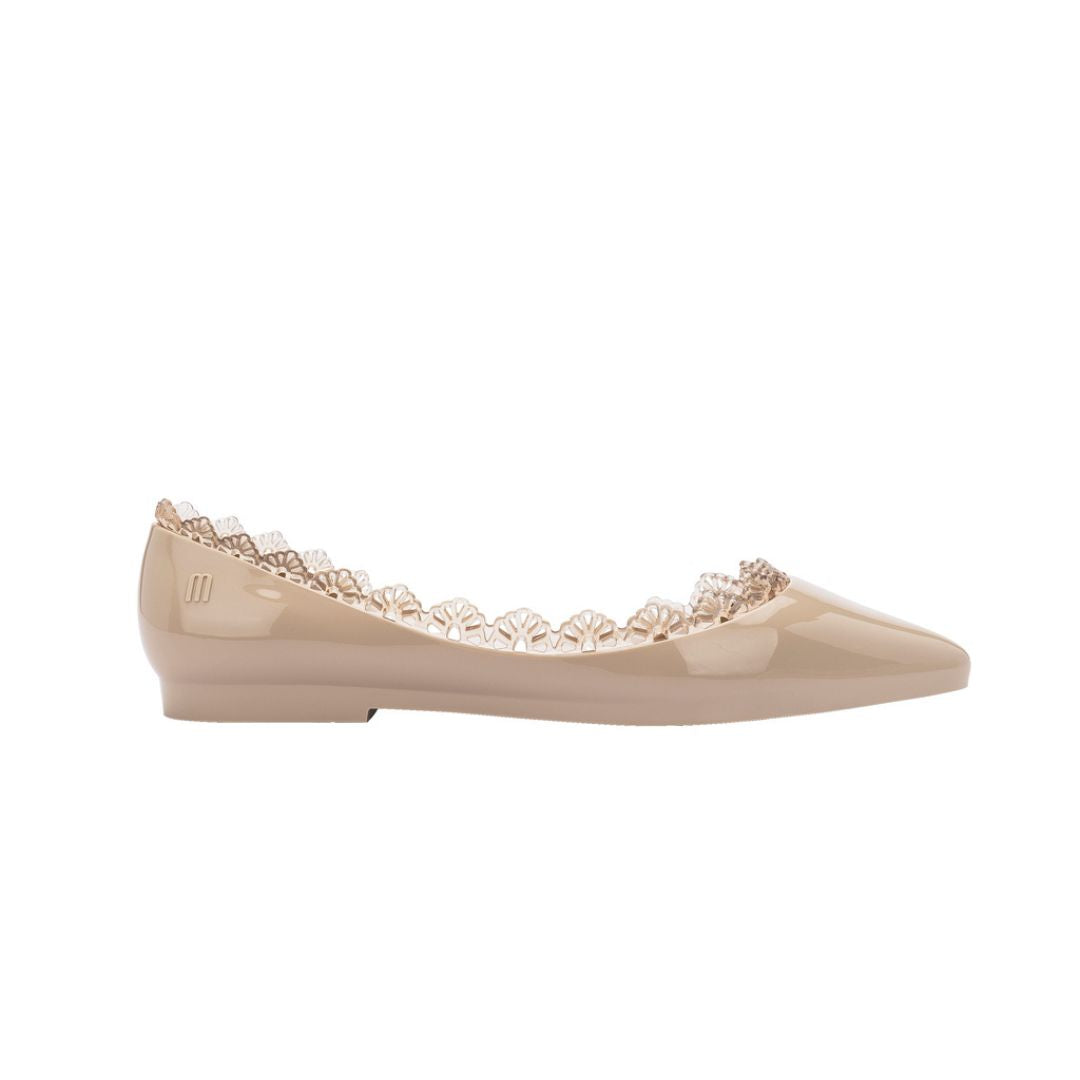 Melissa Cleo II AD Beige Irish Baleriny Damskie Beżowe