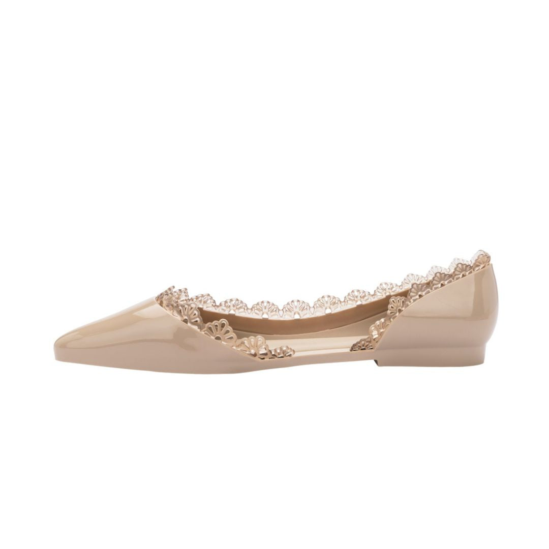 Melissa Cleo II AD Beige Irish Baleriny Damskie Beżowe