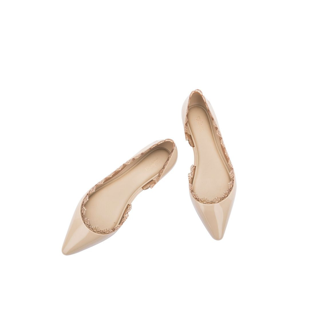 Melissa Cleo II AD Beige Irish Baleriny Damskie Beżowe