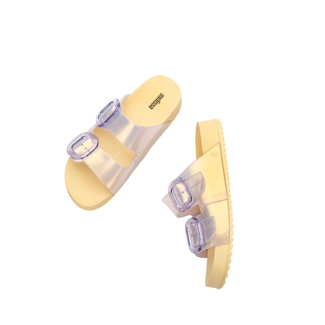 Melissa Cozy Slide Ad Pearl Yellow Klapki Damskie Żółte