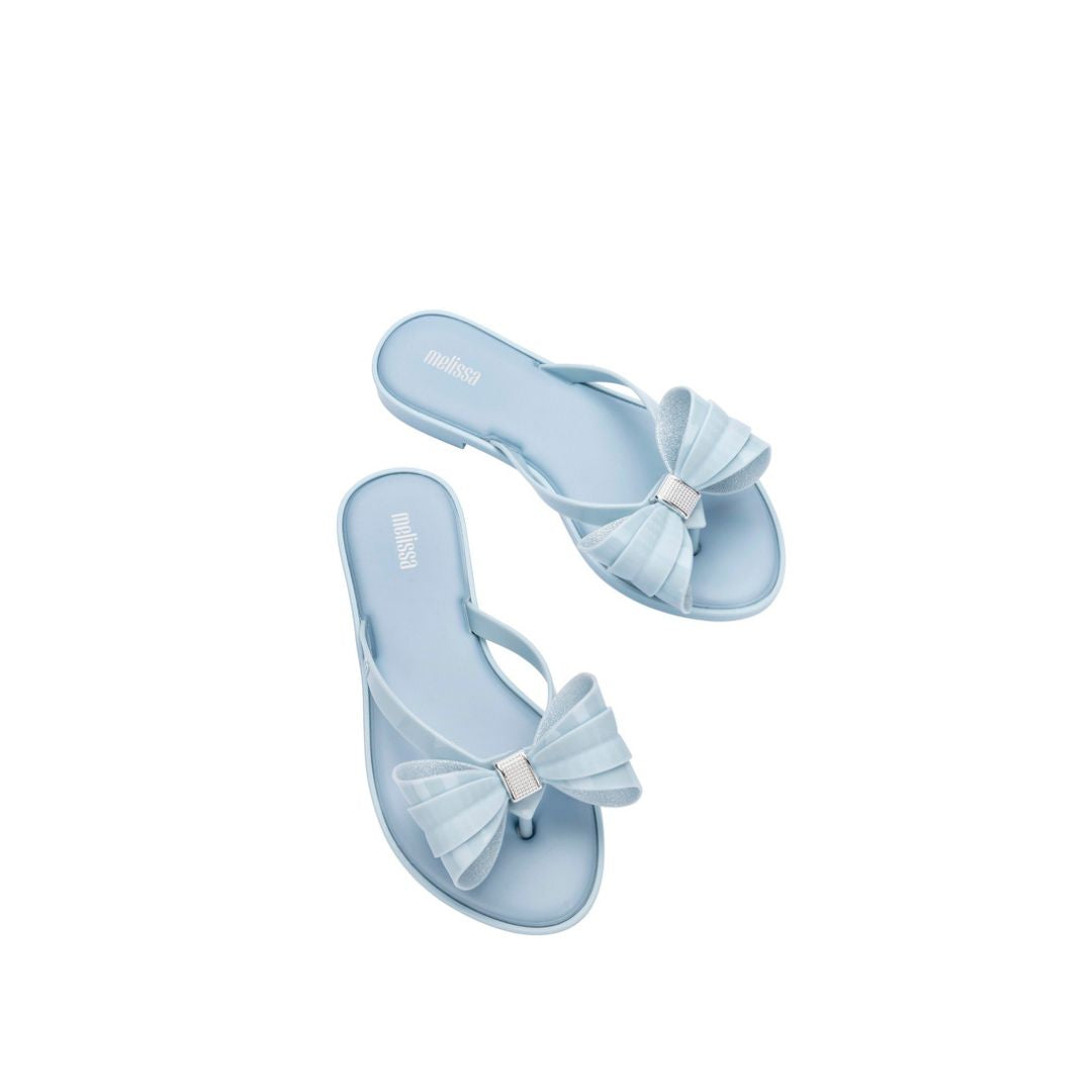 Melissa Flip Flop Slim V AD Blue Japonki Damskie Niebieskie