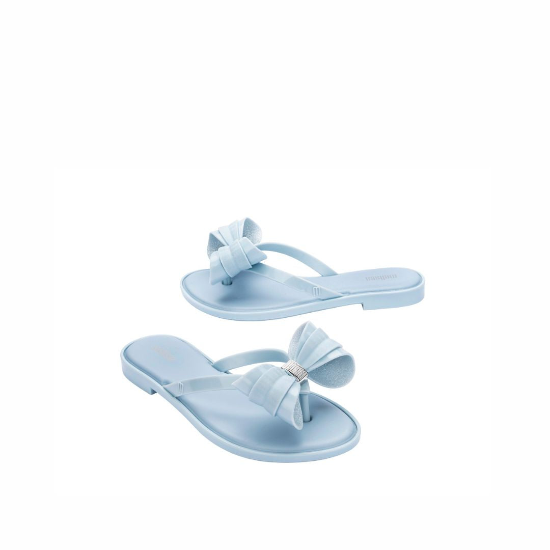 Melissa Flip Flop Slim V AD Blue Japonki Damskie Niebieskie