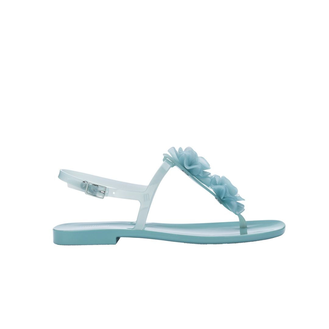 Melissa Harmonic Squared Garden Ad Green Sandały Damskie Zielone