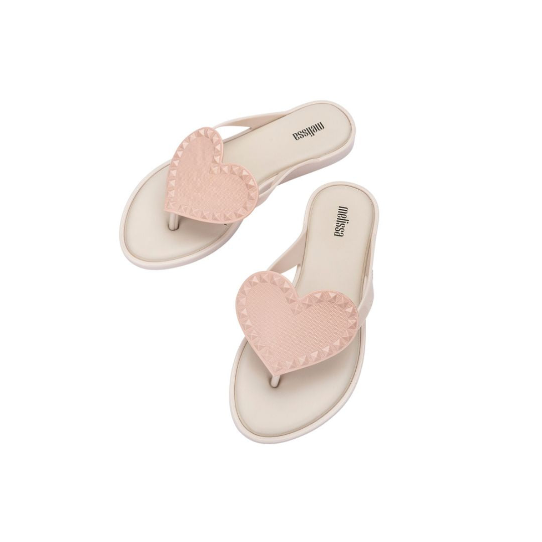 Melissa Lily AD Beige Pink Japonki Damskie Beżowe Różowe