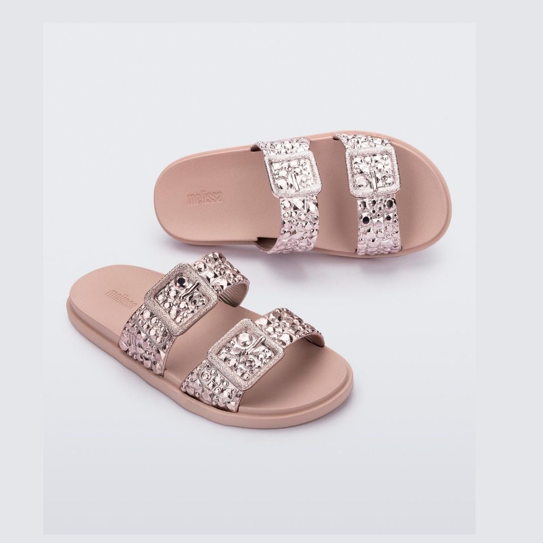 Melissa Lust Slide AD Pink Klapki Damskie Różowe