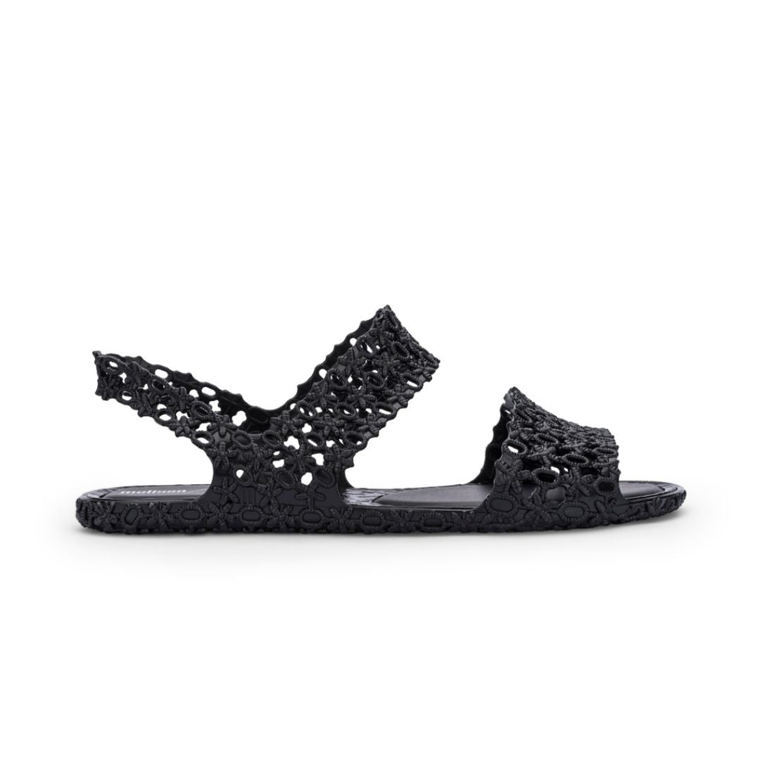 Melissa Panc Sandal Isabela Ad Black Sandały Damskie Czarne
