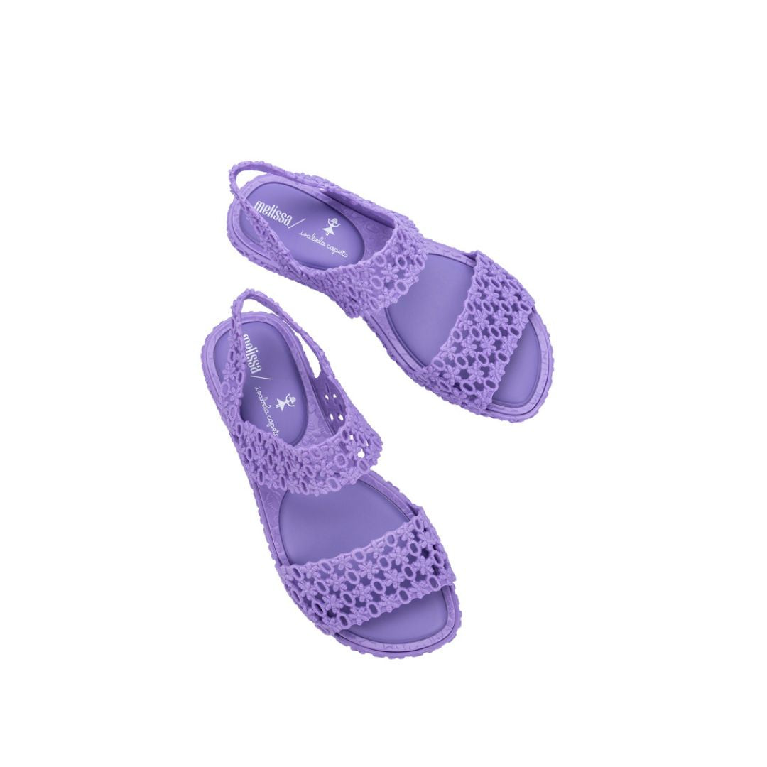 Melissa Panc Sandal + Isabela Capeto Lilac Sandały Damskie Fioletowe