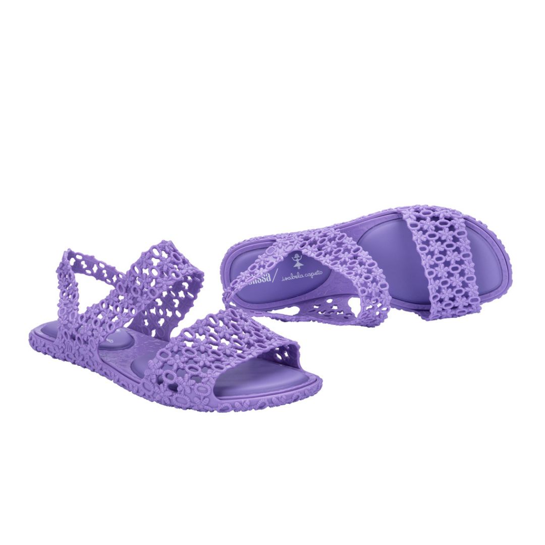 Melissa Panc Sandal + Isabela Capeto Lilac Sandały Damskie Fioletowe