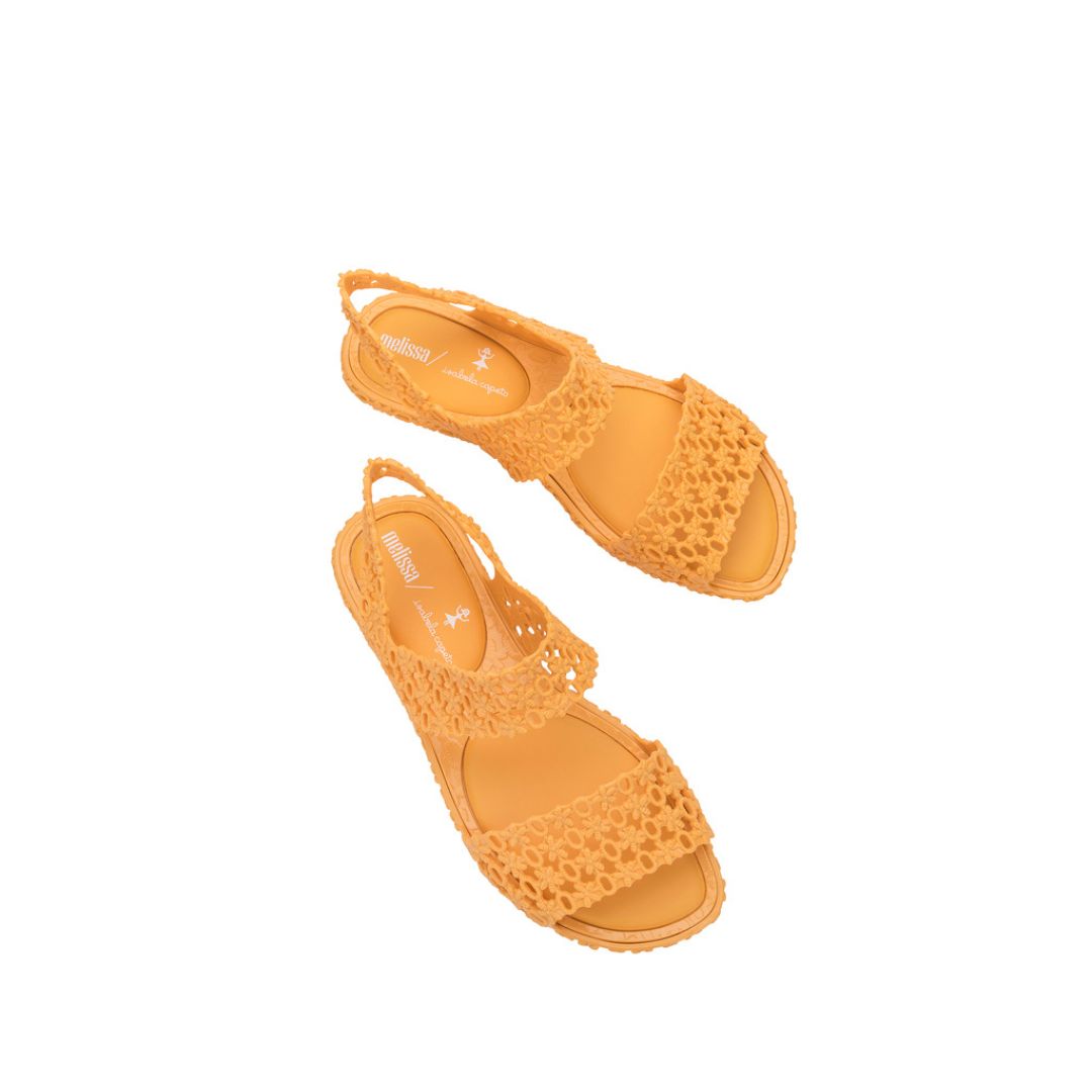Melissa Panc Sandal + Isabela Capeto Yellow Sandały Damskie Żółte