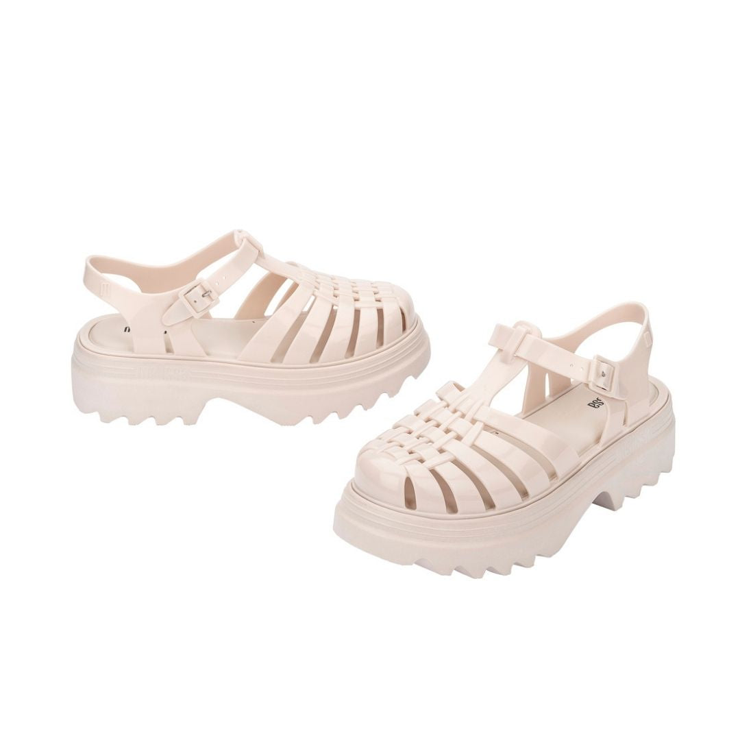 Melissa Possession Platform II AD Beige Sandały Na Platformie Damskie Beżowe