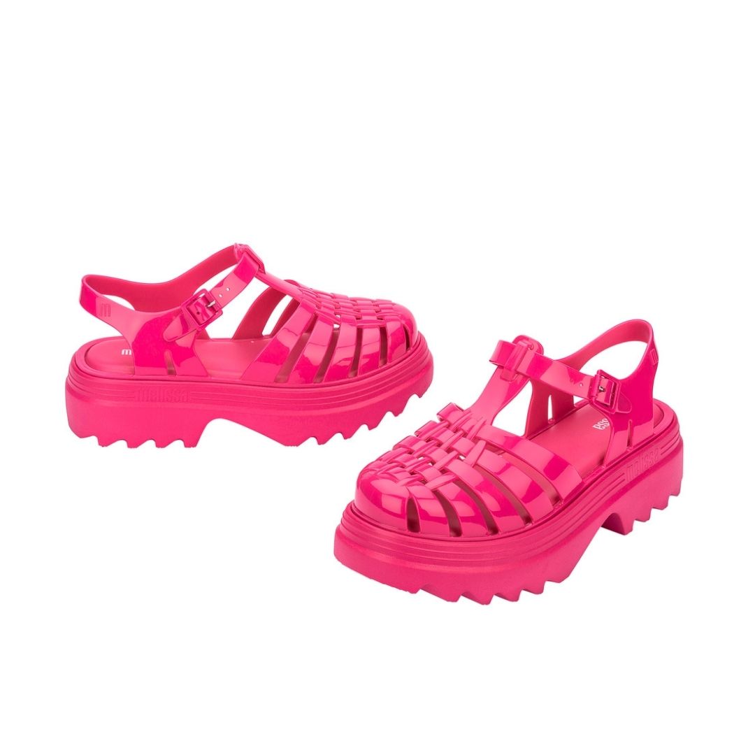 Melissa Possession Platform II AD Pink Sandały Na Platformie Damskie Różowe