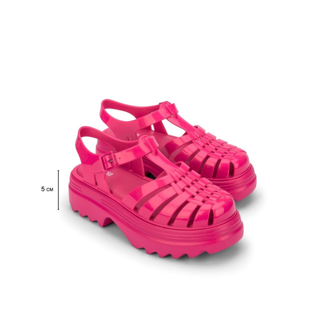 Melissa Possession Platform II AD Pink Sandały Na Platformie Damskie Różowe