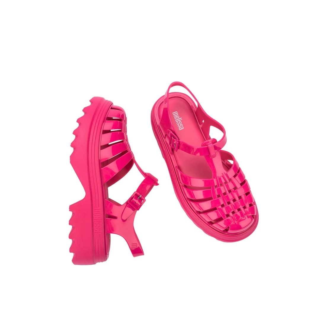 Melissa Possession Platform II AD Pink Sandały Na Platformie Damskie Różowe