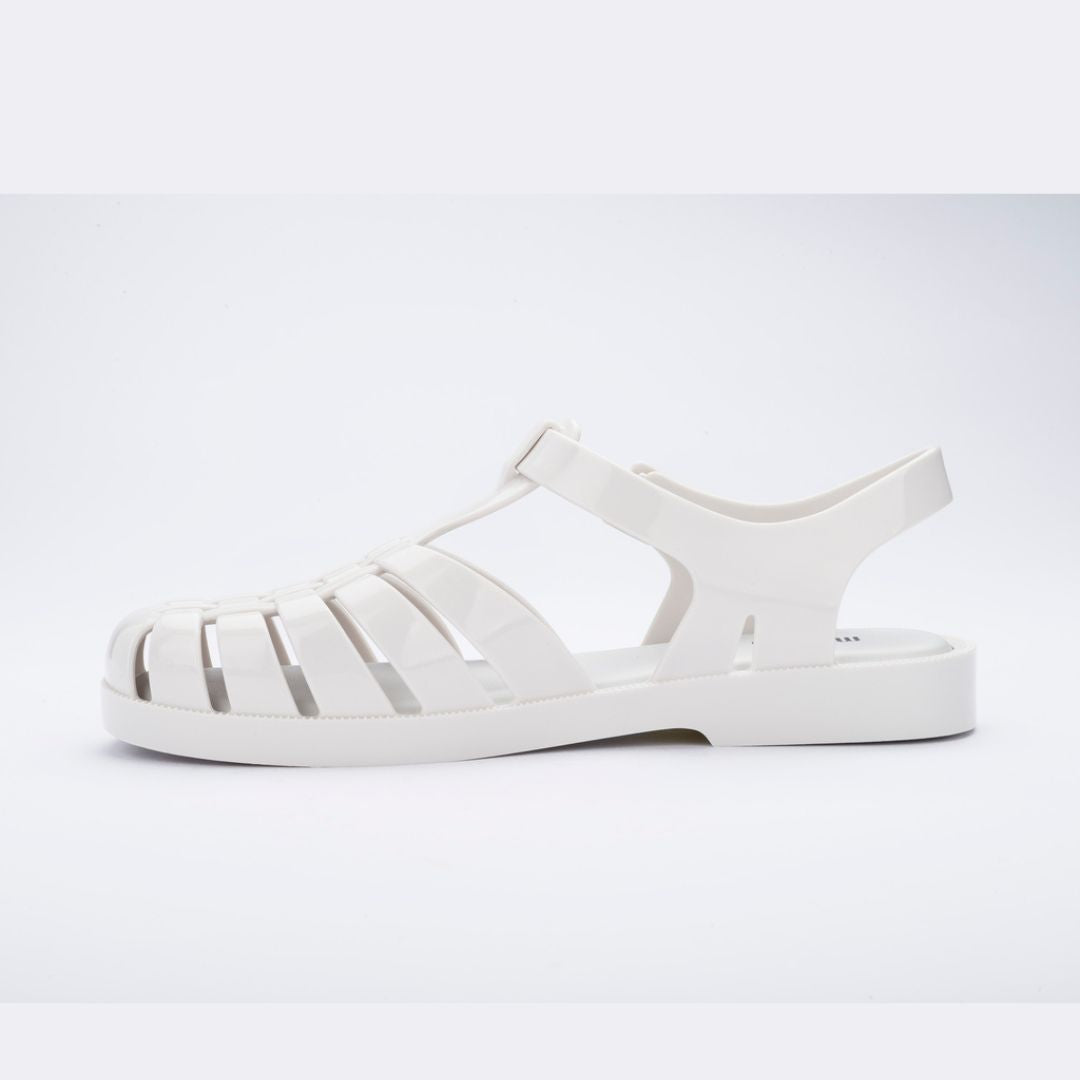 Melissa Possession AD White Sandały Damskie Białe