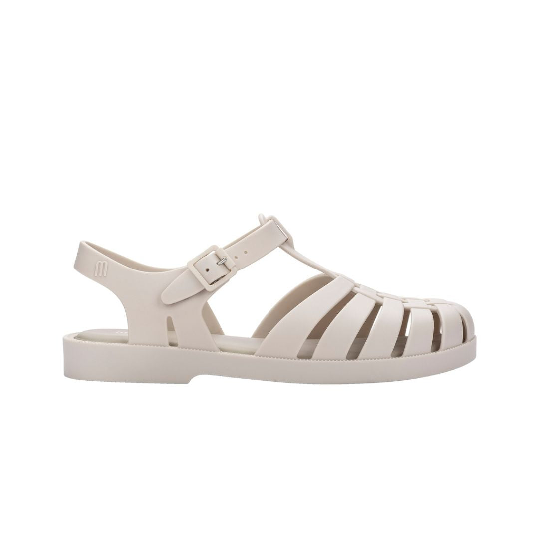 Melissa Possession AD White Matt Sandały Damskie Białe Matowe