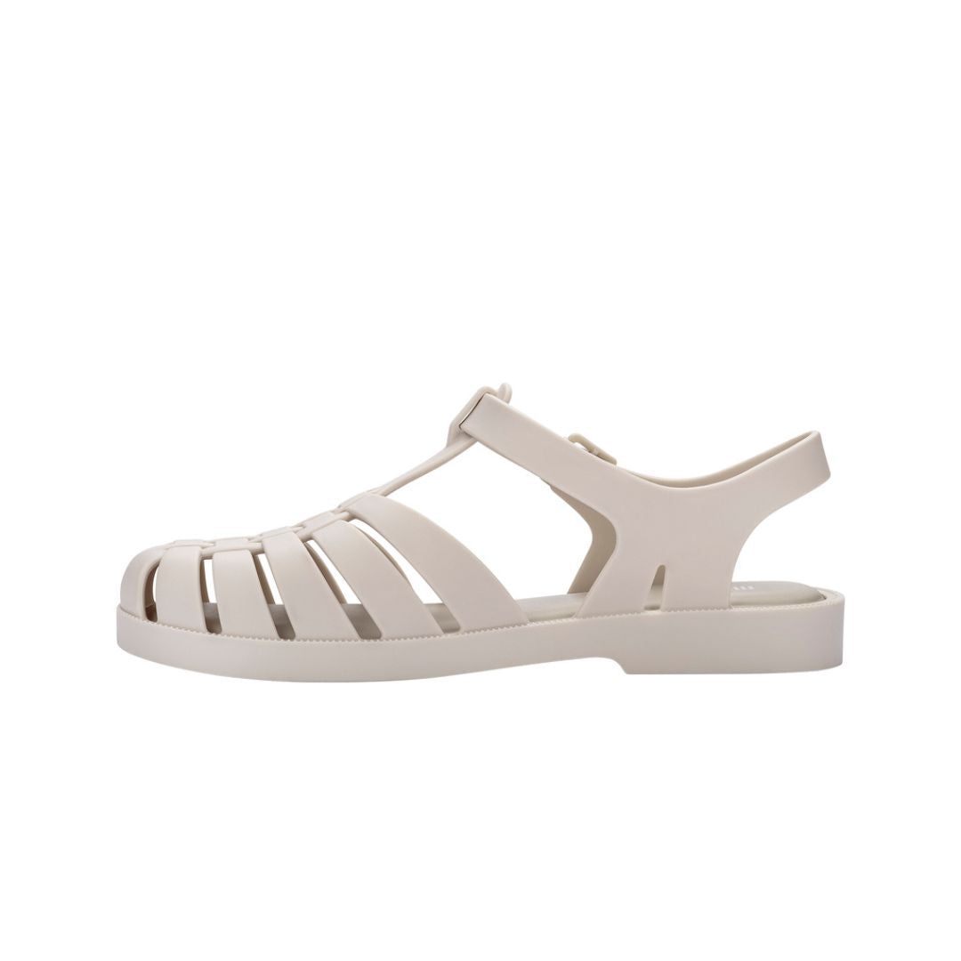 Melissa Possession AD White Matt Sandały Damskie Białe Matowe