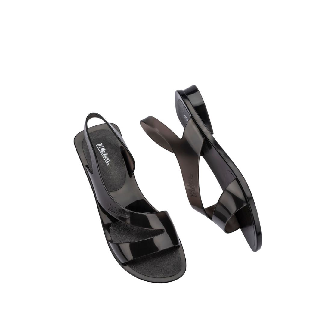 Melissa The Real Jelly Paris AD Black Sandały Damskie Czarne