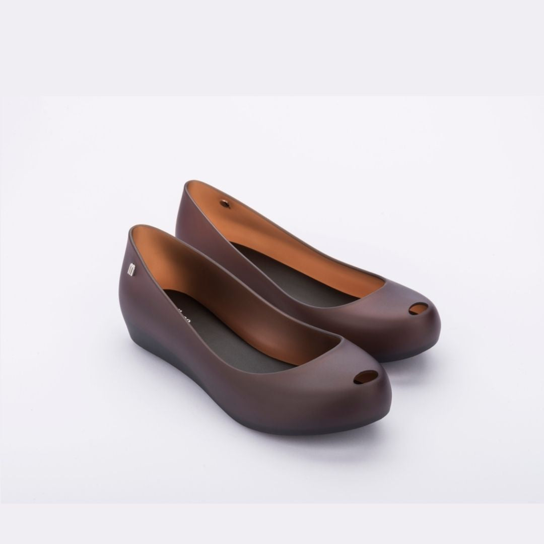 Melissa Ultragirl Basic II AD Brown Baleriny Damskie Brązowe