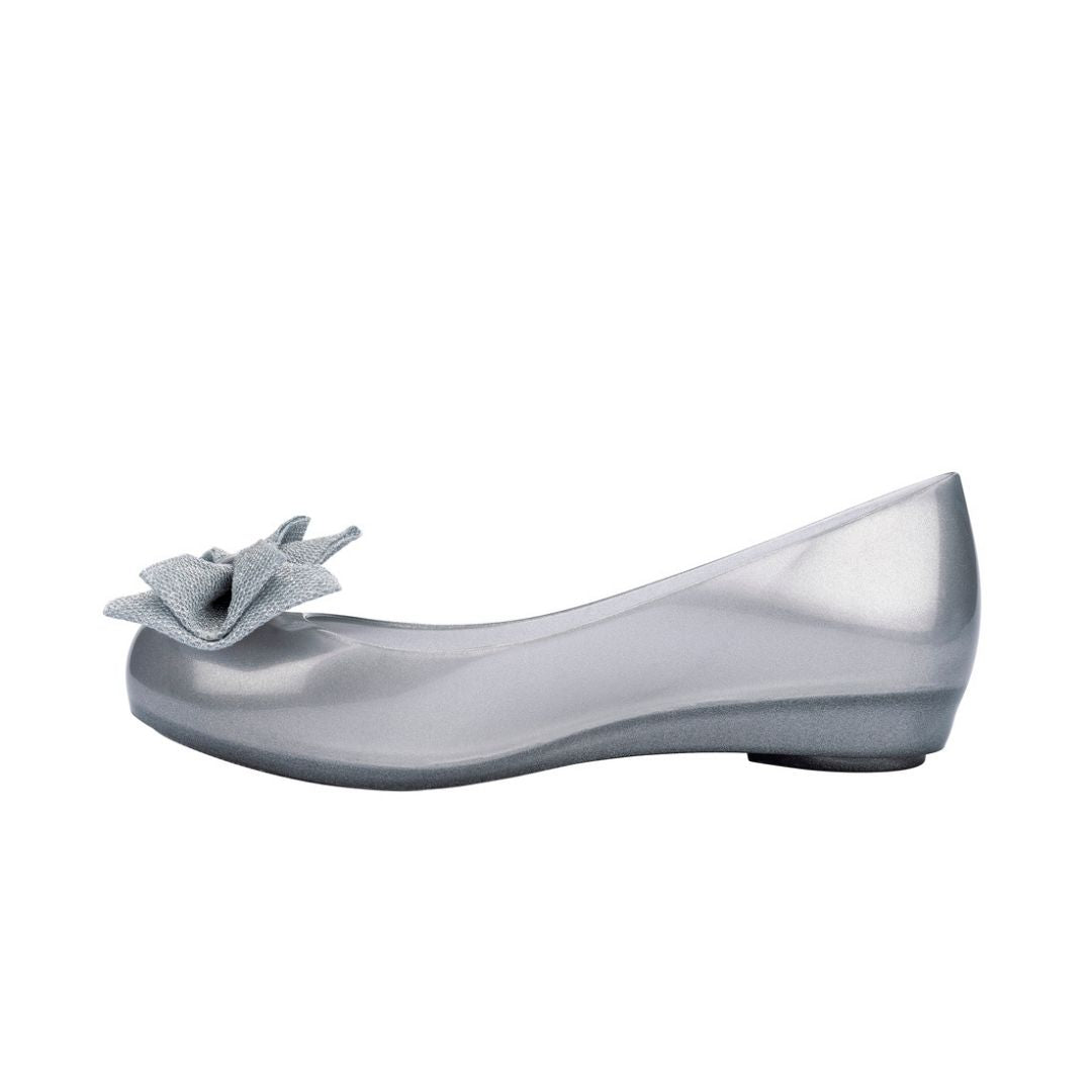 Melissa Ultragirl Sweet XXIV AD Metallic Silver Baleriny Damskie Srebrne