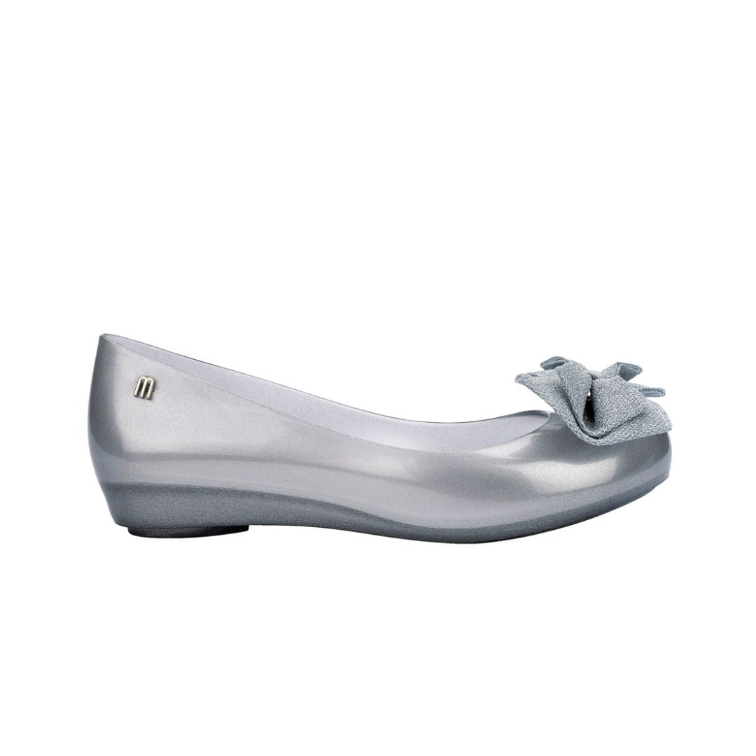 Melissa Ultragirl Sweet XXIV AD Metallic Silver Baleriny Damskie Srebrne