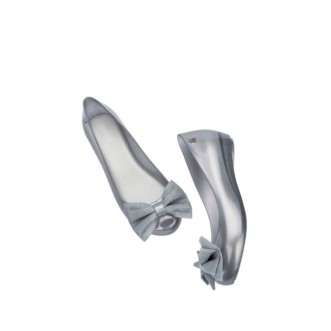 Melissa Ultragirl Sweet XXIV AD Metallic Silver Baleriny Damskie Srebrne