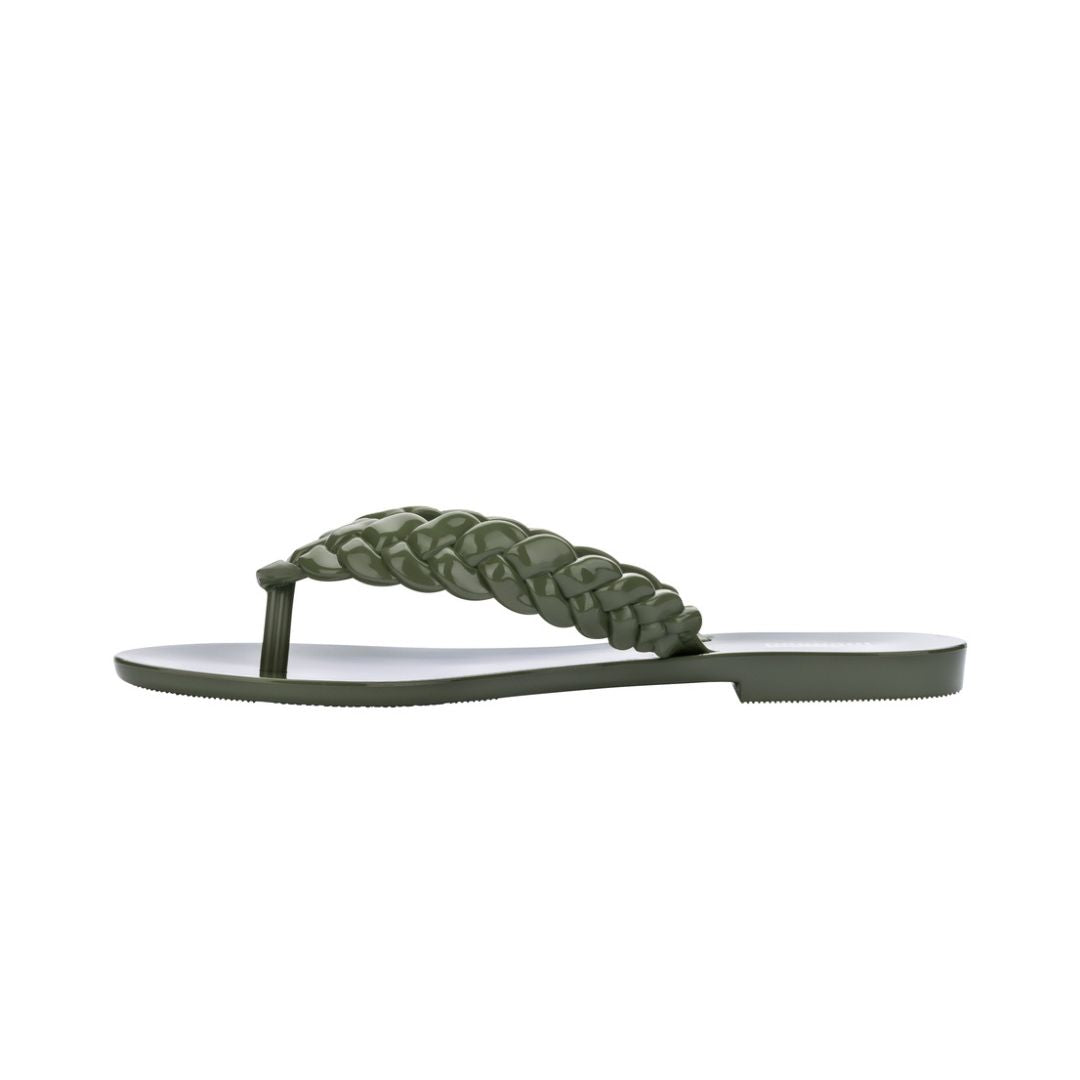 Melissa Wrap Flip Flop AD Green Japonki Damskie Zielone