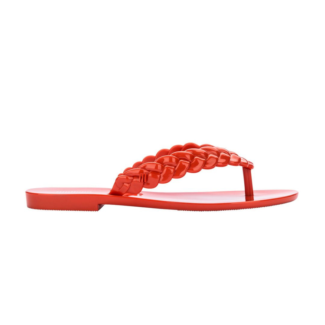 Melissa Wrap Flip Flop AD Red Japonki Damskie Czerwone