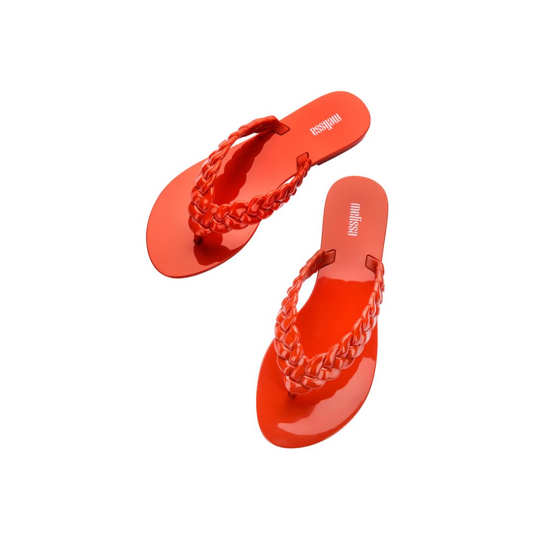 Melissa Wrap Flip Flop AD Red Japonki Damskie Czerwone