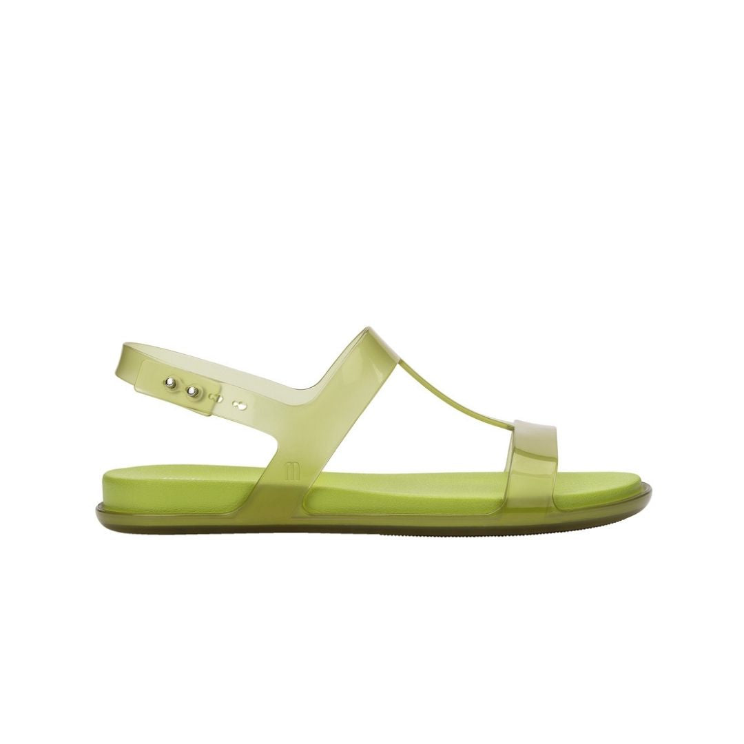 Melissa Adore Sandal AD Yellow Transparent Green Sandały Damskie Żółte