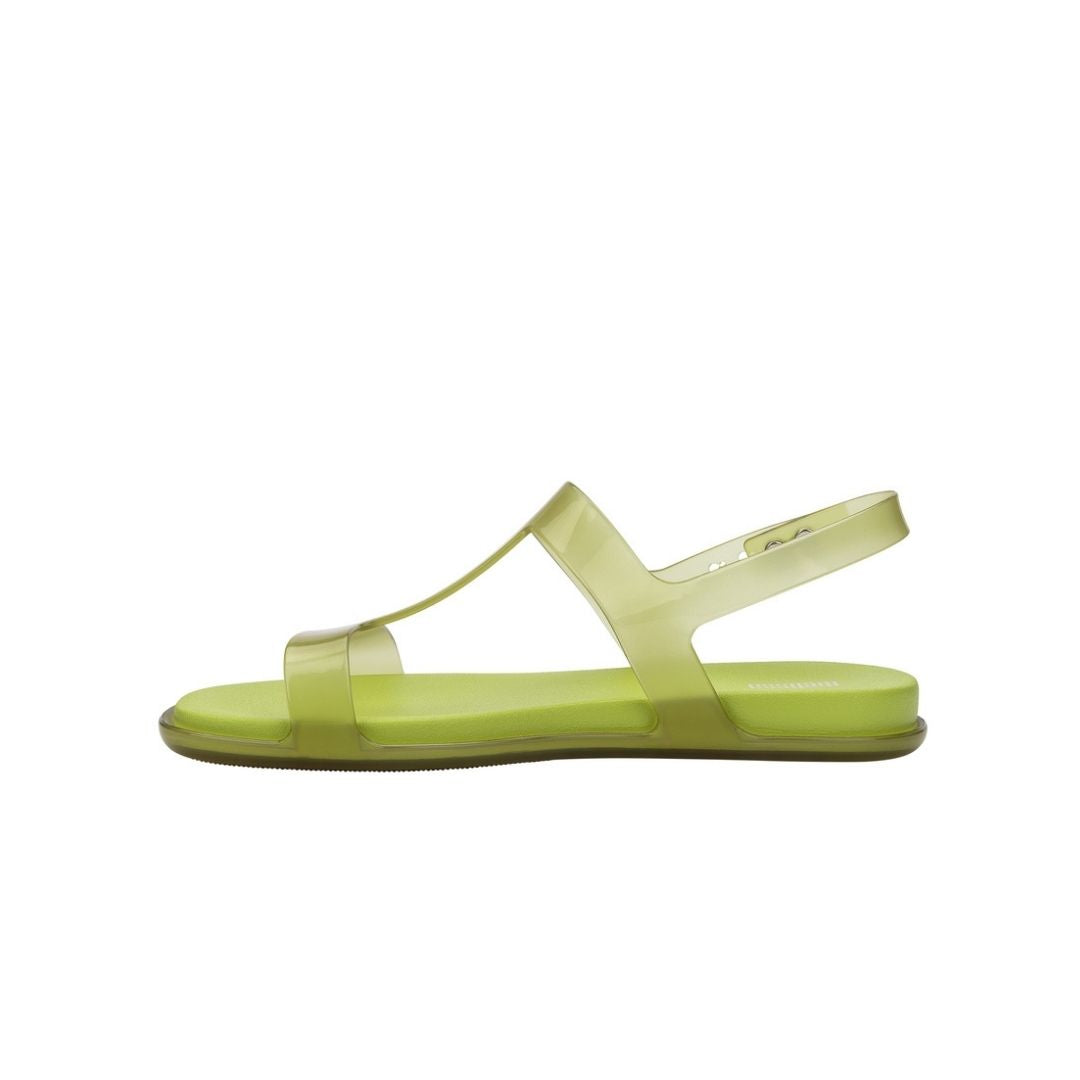 Melissa Adore Sandal AD Yellow Transparent Green Sandały Damskie Żółte