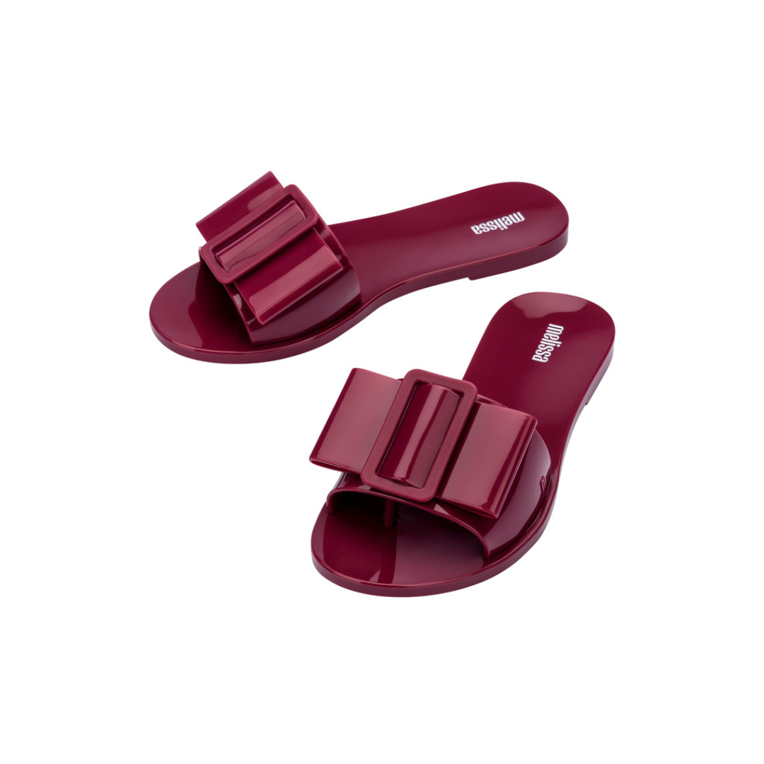 Melissa Babe Ad Red Klapki Damskie Czerwone