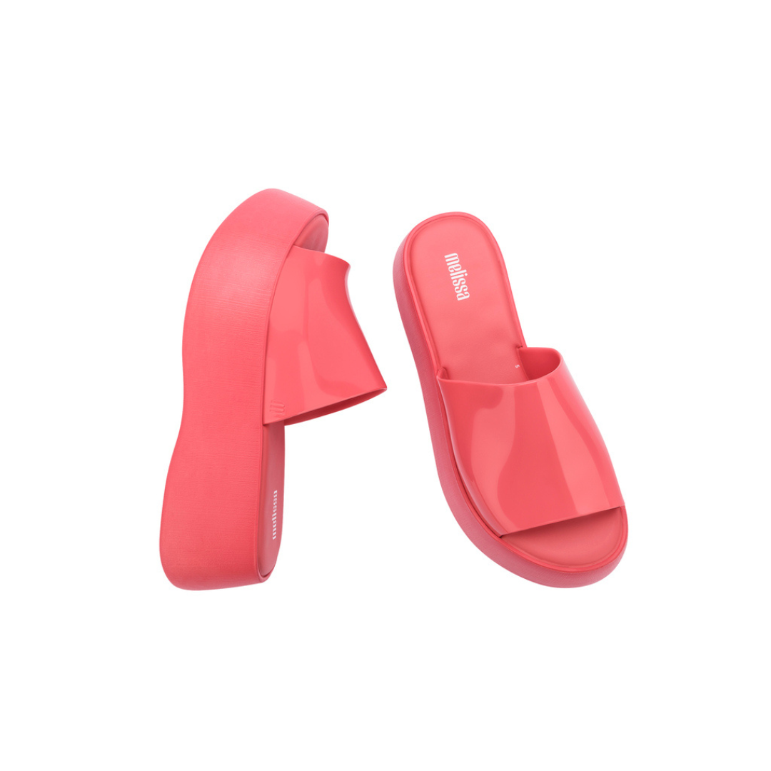 Melissa Becky Ad Orange II Klapki Na Platformie Damskie Pomarańczowe