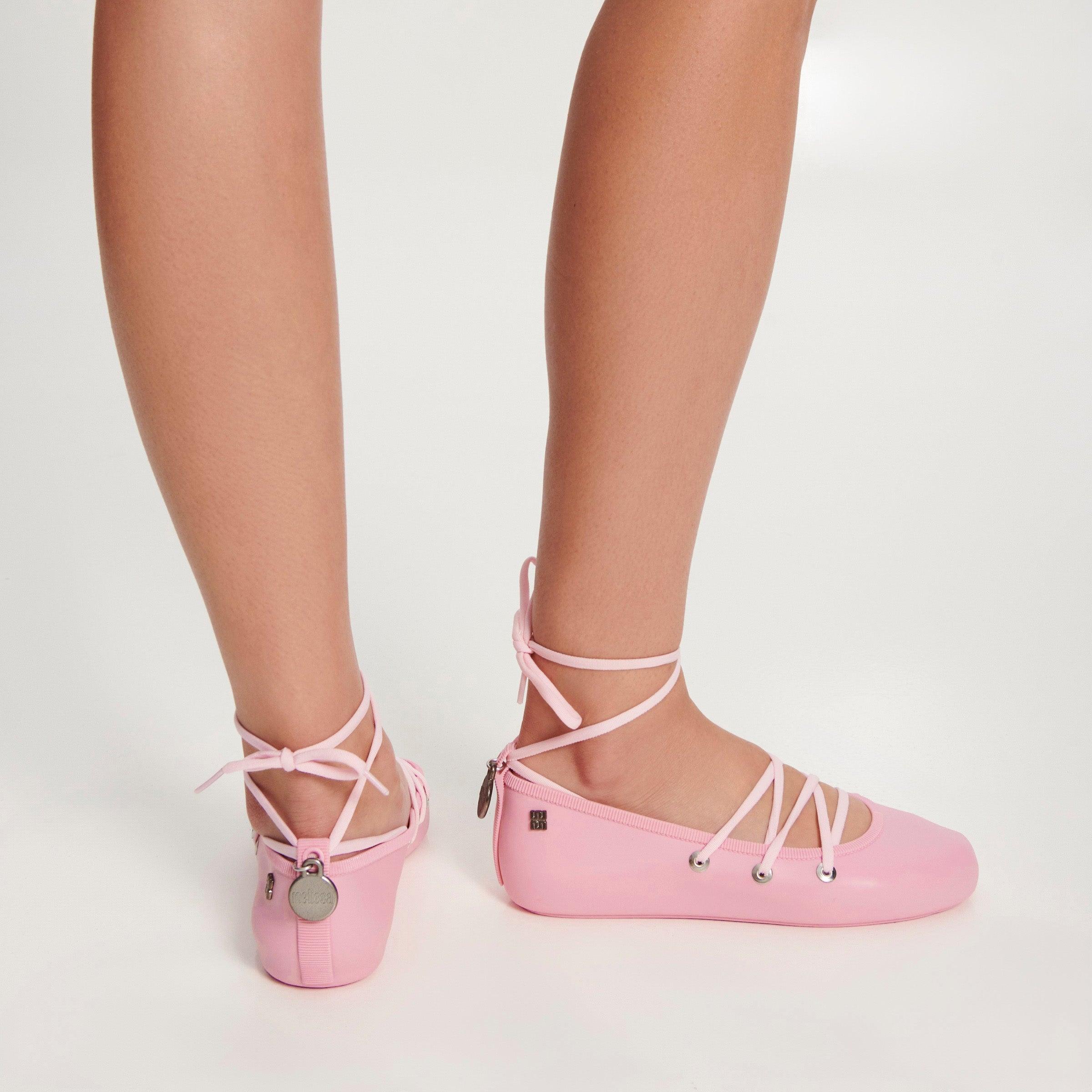 Melissa Beta AD Pink Baleriny Damskie Różowe