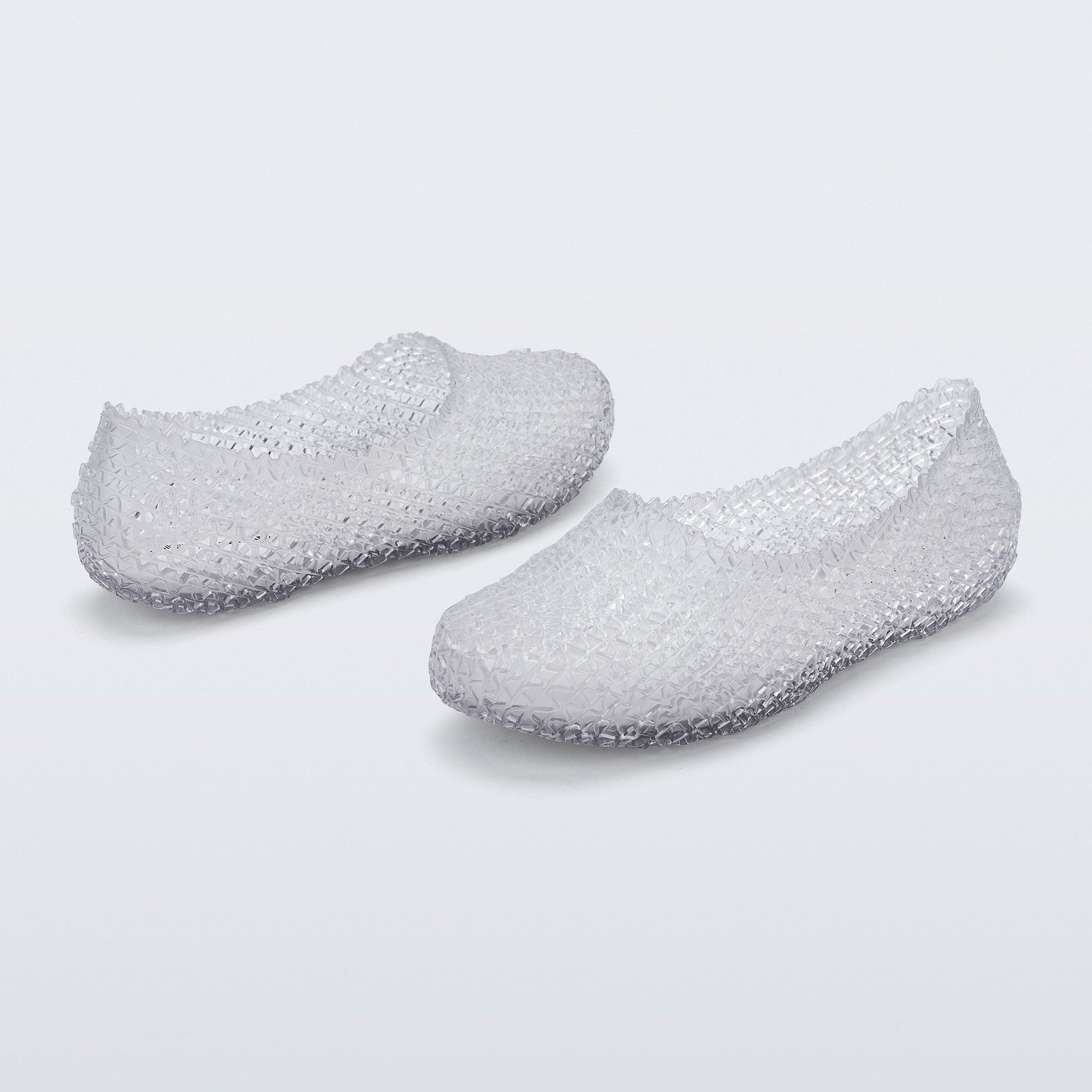 Melissa Campana Papel Hug AD Clear White Baleriny Damskie Białe