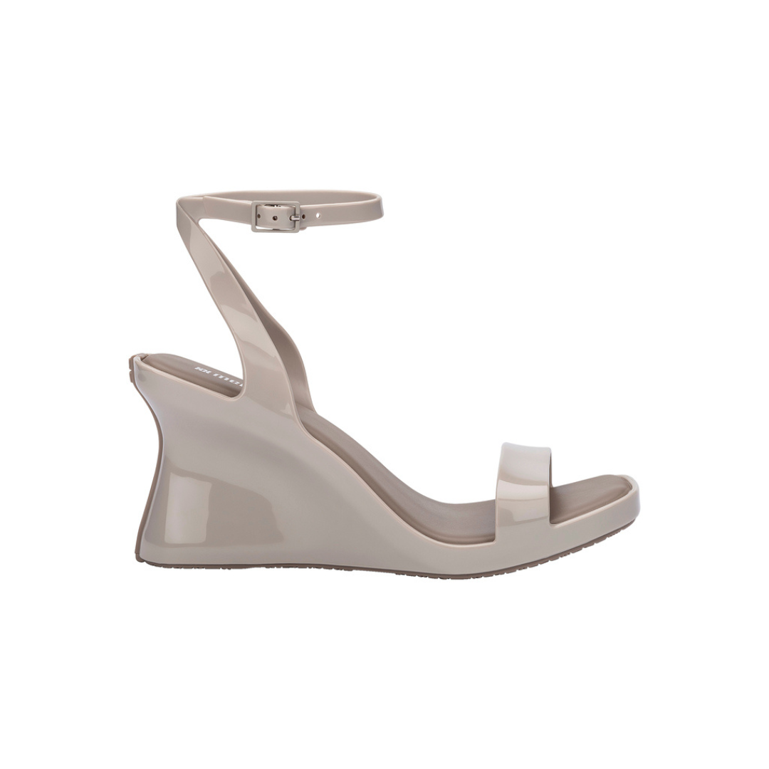 Melissa Celinna Ad Beige Sandały Damskie na Obcasie Beżowe