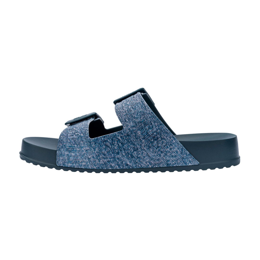 Melissa Cozy M Lover Slide Denim AD Jeans Blue Klapki Damskie Niebieskie