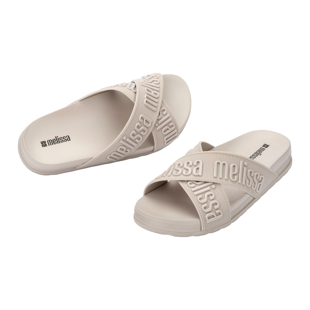 Melissa Cozy Slide M Lover II AD Beige Klapki Damskie Beżowe