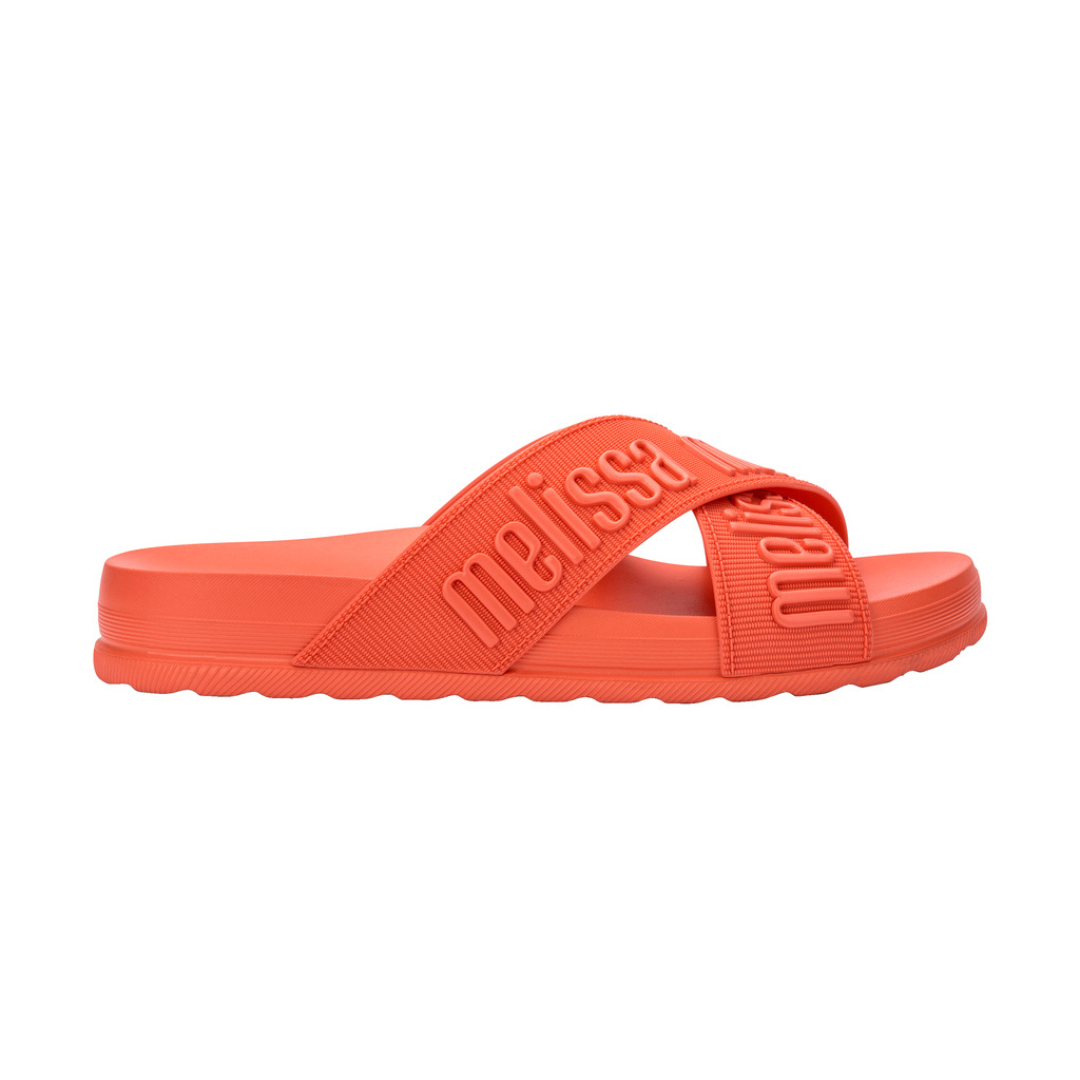 Melissa Cozy Slide M Lover II AD Orange Klapki Damskie Pomarańczowe