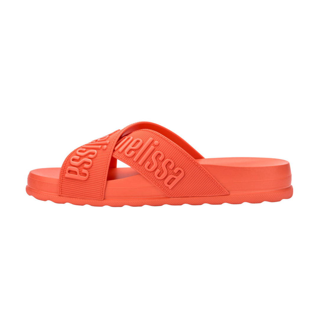 Melissa Cozy Slide M Lover II AD Orange Klapki Damskie Pomarańczowe