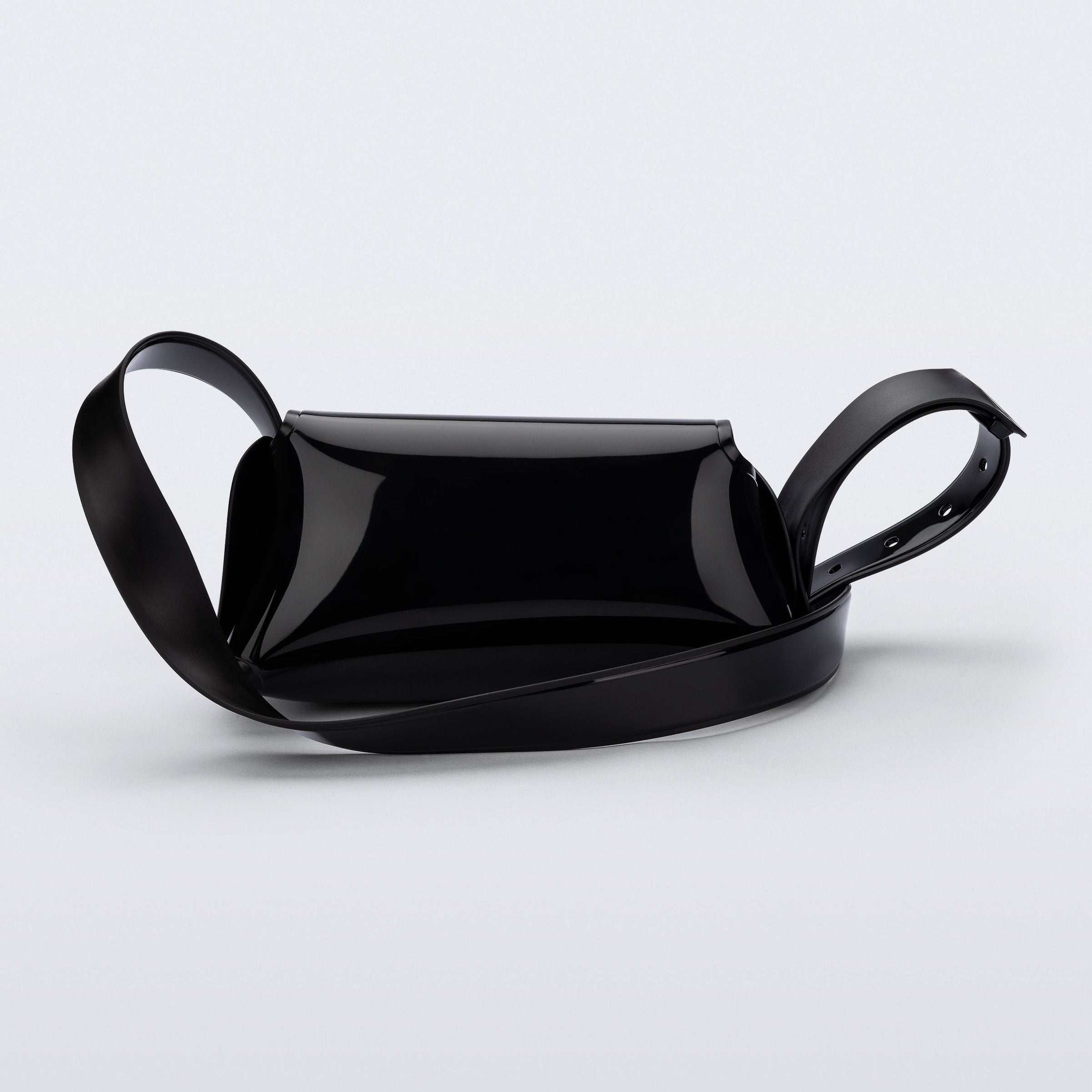 Melissa Cross Bag II Clear Black Torebka Czarna