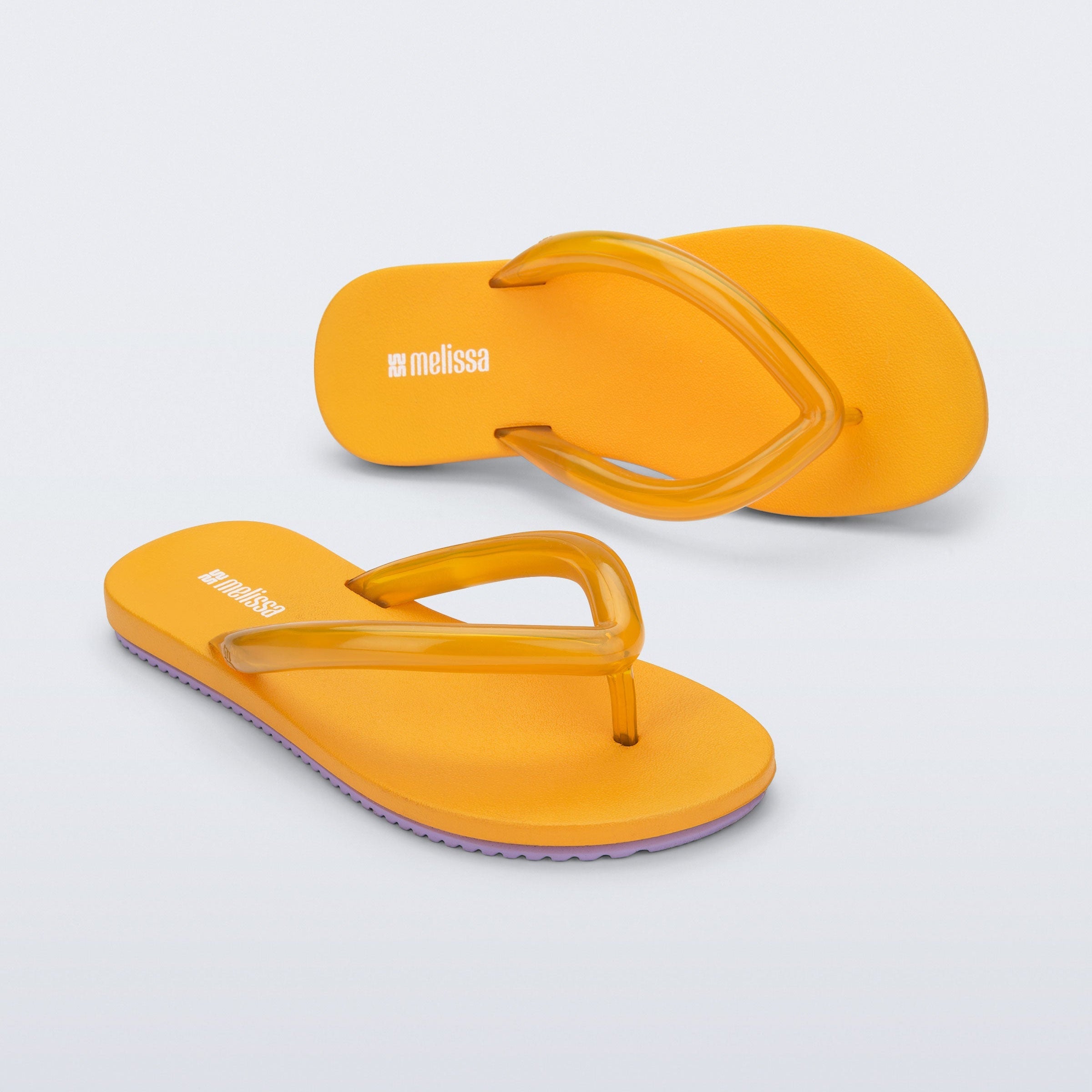 Melissa Flip Flop Airflow AD Yellow / Lilac Japonki Damskie Żółte