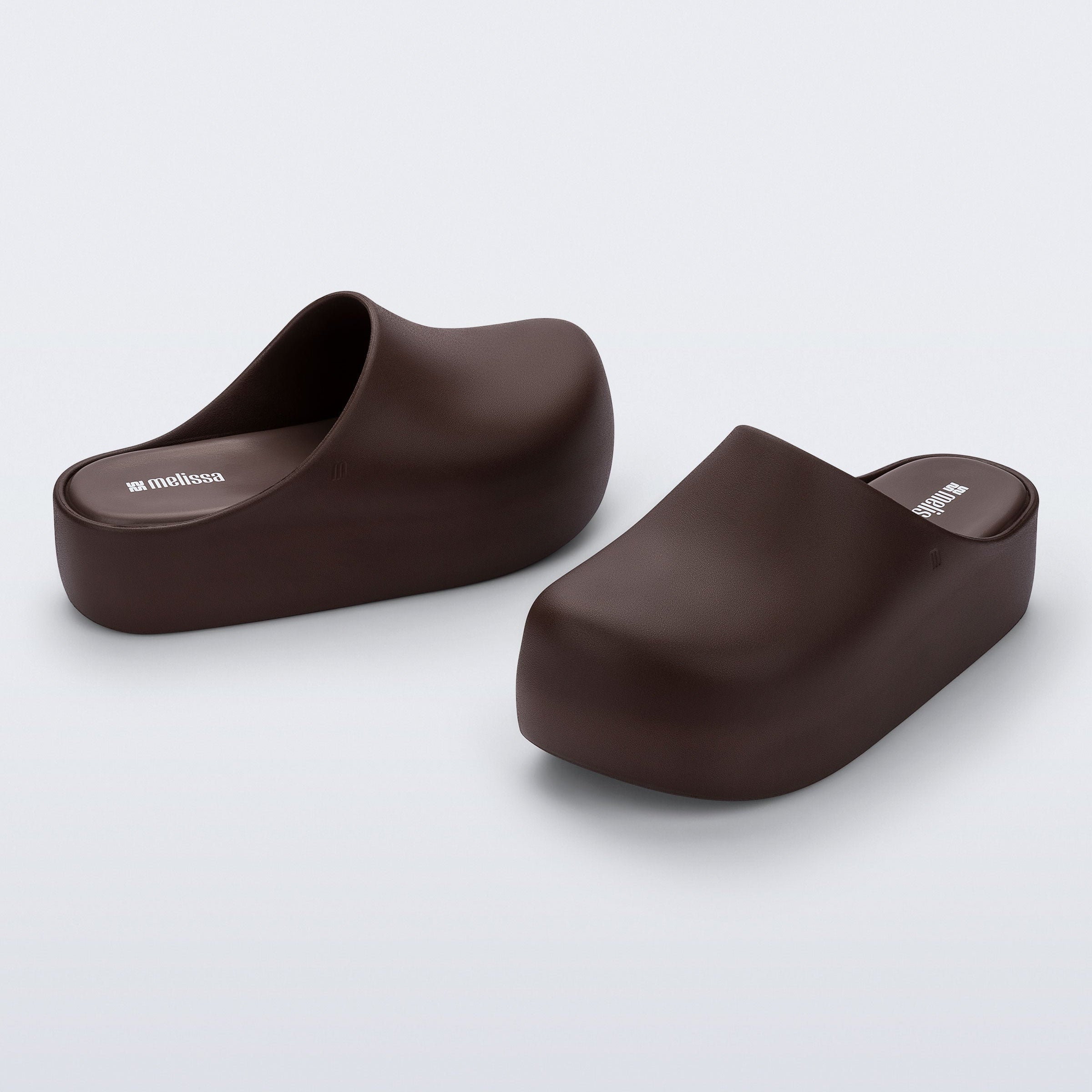 Melissa Free Clog UP Platform AD Bronze Klapki Damskie Brązowe